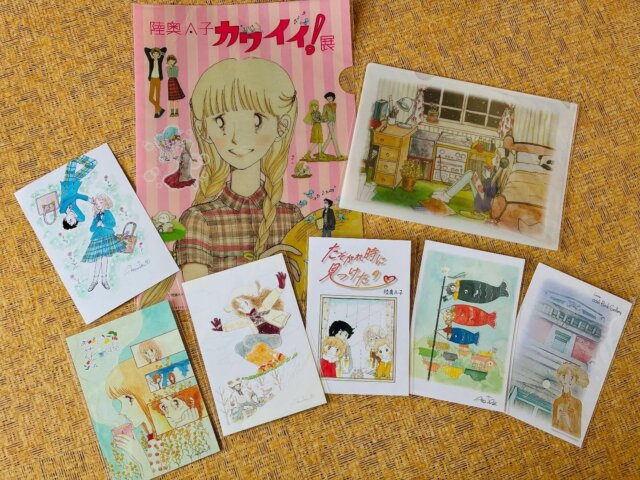.
🌼陸奥A子カワイイ！展@旧百三十銀行ギャラリー🌼

グッズ売り場も充実の「陸奥A子カワイイ！展」。

限定クリアファイルもゲットしました💖

#陸奥A子#少女漫画#漫画家#昭和レトロ#レトロ#kawaii#レトロカワイイ#付録#りぼん#旧百三十銀行ギャラリー #colt #北九州観光#展覧会#おとめチック#1970年代 #manga#株式会社colt